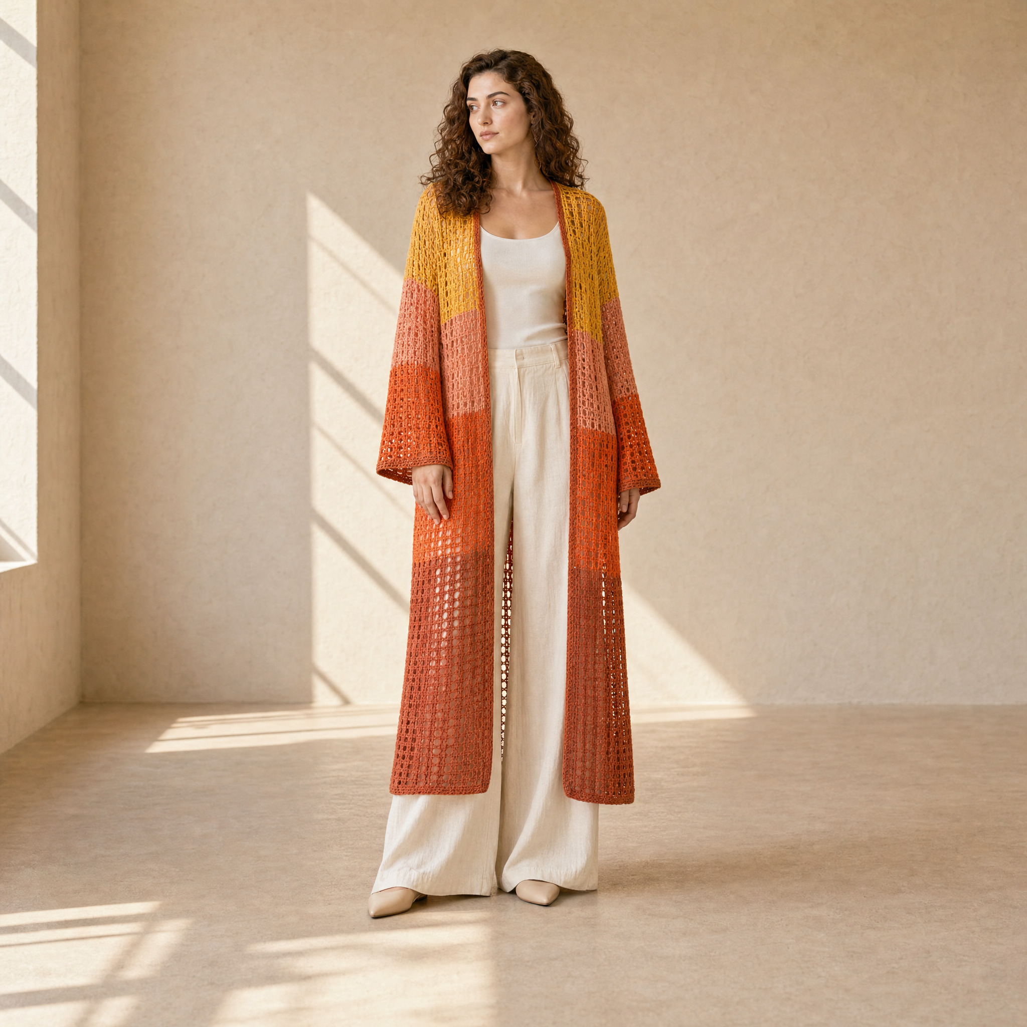 Sunset Gradient Duster